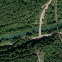 Satellite imagery of Poland Mines, US