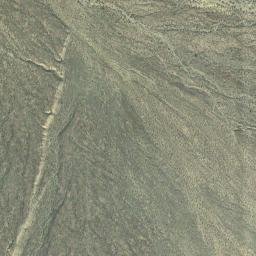 Satellite imagery of Fault Scarp of 1954, US