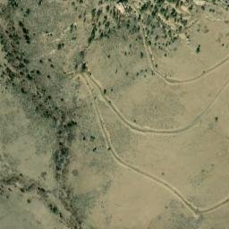 Satellite imagery of S B Strang Ralston Creek Pegmatite Mine, US