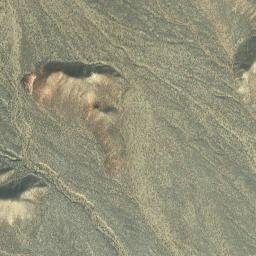 Satellite imagery of Fault Scarp of 1954, US