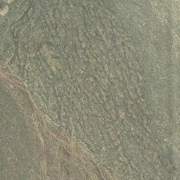 Satellite imagery of Fault Scarp of 1954, US