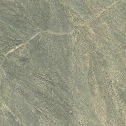 Satellite imagery of Fault Scarp of 1954, US
