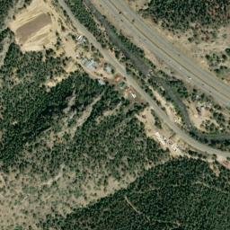 Satellite imagery of Manhattan Mine, US