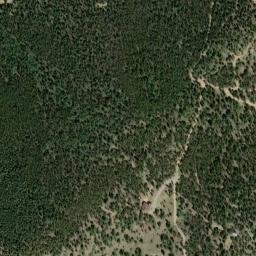 Satellite imagery of October Mine, US