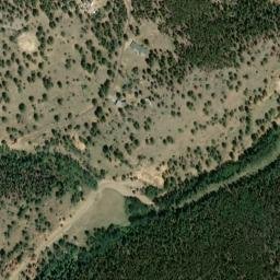 Satellite imagery of Newton Shaft Mine, US