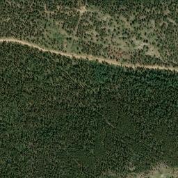 Satellite imagery of Le Roi Mine, US