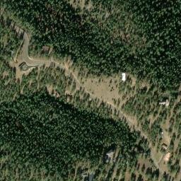 Satellite imagery of Wasson Beryl Deposit, US