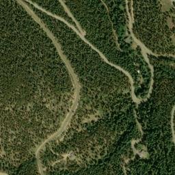Satellite imagery of Old Soda Creek School Pegmatite Mine, US