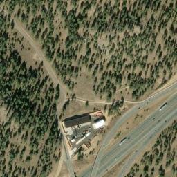 Satellite imagery of Wasson Beryl Deposit, US