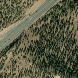 Satellite imagery of Wasson Beryl Deposit, US