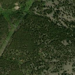 Satellite imagery of Brittle Silver Mine, US