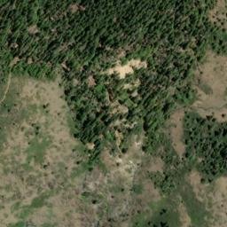 Satellite imagery of California Mine, US
