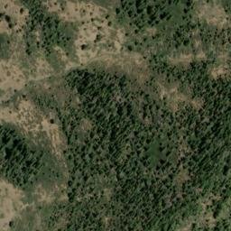 Satellite imagery of California Mine, US