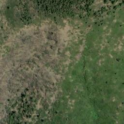 Satellite imagery of California Mine, US
