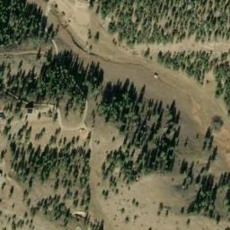 Satellite imagery of Swede-Kerr Gulches Pegmatite Quarries, US