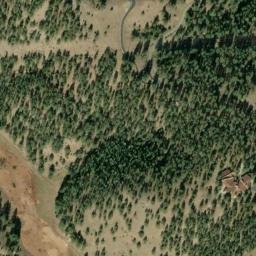 Satellite imagery of Swede-Kerr Gulches Pegmatite Quarries, US