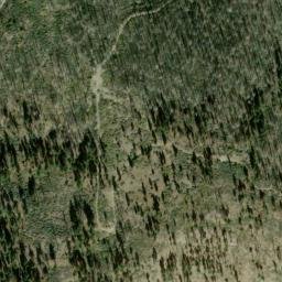 Satellite imagery of Rocky Basin Ridge, US