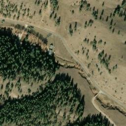 Satellite imagery of Burroughs Feldspar Mine, US