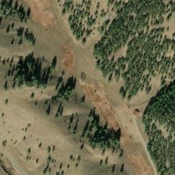 Satellite imagery of Burroughs Feldspar Mine, US