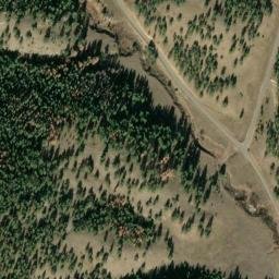 Satellite imagery of Burroughs Feldspar Mine, US