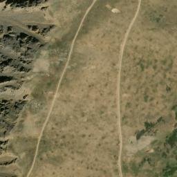 Satellite imagery of McClellan Mountain Mine, US