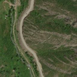 Satellite imagery of Qalacıq Dağı, AZ