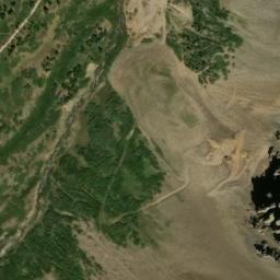 Satellite imagery of McClellan Mountain, US