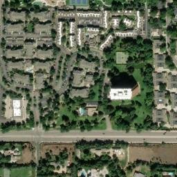 Satellite imagery of Y 355 — NGS KK0458 — Cherry Hills Village, US, US
