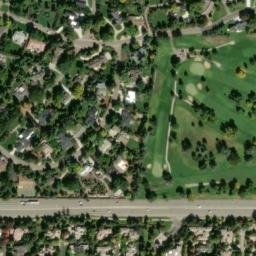 Satellite imagery of Y 409 — NGS KK1491 — Cherry Hills Village, US, US