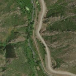 Satellite imagery of Qalacıq Dağı, AZ