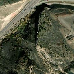 Satellite imagery of Mann Ranch Mine, US