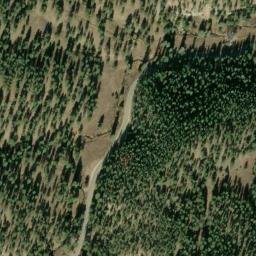Satellite imagery of Evergreen Fluorite Deposit Mine, US