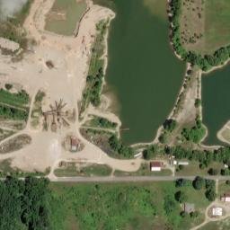 Satellite imagery of Clinton Sand Pit, US