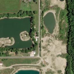 Satellite imagery of Clinton Sand Pit, US