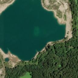 Satellite imagery of Clinton Sand Pit, US