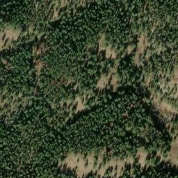 Satellite imagery of Evergreen Fluorite Deposit Mine, US