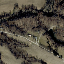 Satellite imagery of Devils Backbone, US