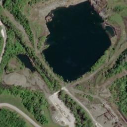 Satellite imagery of Bluemount Quarry, US