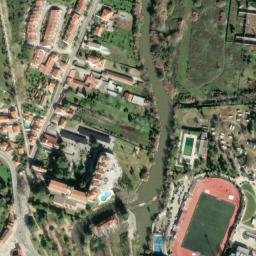 Satellite imagery of Castelo dos Templários, PT