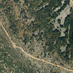 Satellite imagery of Sierra de las Particiones, ES