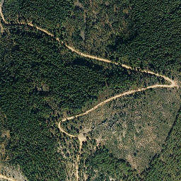 Satellite imagery of Sierra de las Particiones, ES