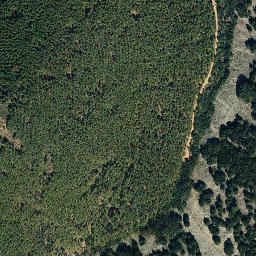 Satellite imagery of Sierra de las Particiones, ES