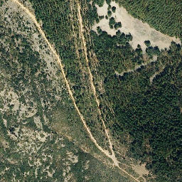 Satellite imagery of Sierra de las Particiones, ES