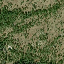 Satellite imagery of Iowa Gulch Pegmatite Mine, US