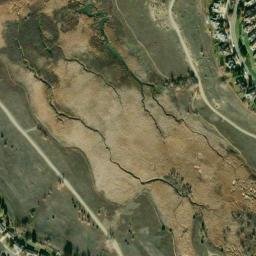 Satellite imagery of Cherry Creek Mine, US