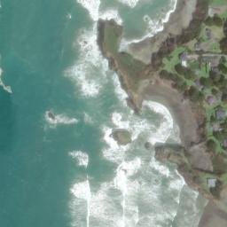 Satellite imagery of Ten Mile River Bluff, US