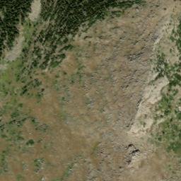 Satellite imagery of Pegmatite Points, US
