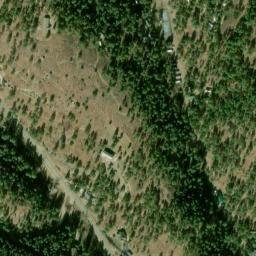 Satellite imagery of Thomas-Union Lodes Pegmatite Mine, US