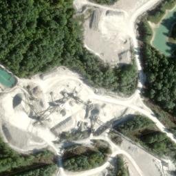 Satellite imagery of Putnamville Quarry, US