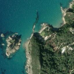 Satellite imagery of Vráchoi Tholéta, GR